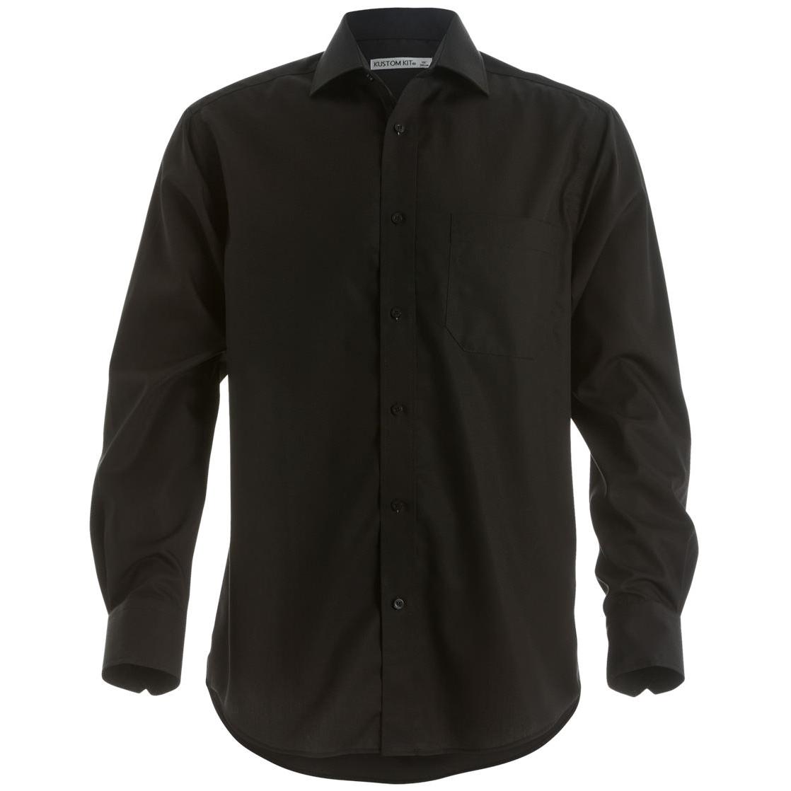 Kustom Kit Men's Premium Non Iron Corporate Long Sleeved Shirt KK116