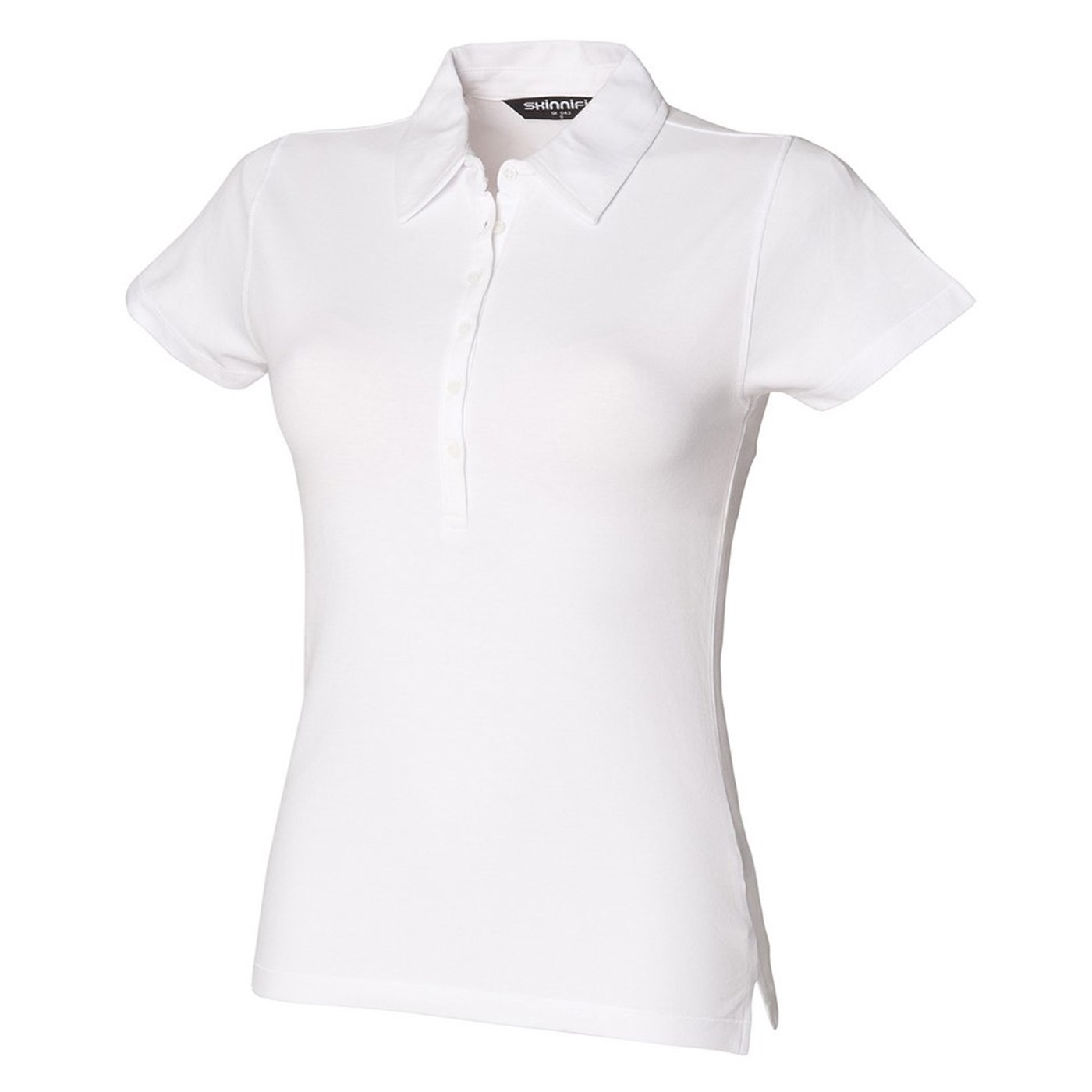 SF Skinni Fit Women's Fitted Stretch Fabric Polo Shirt SK042