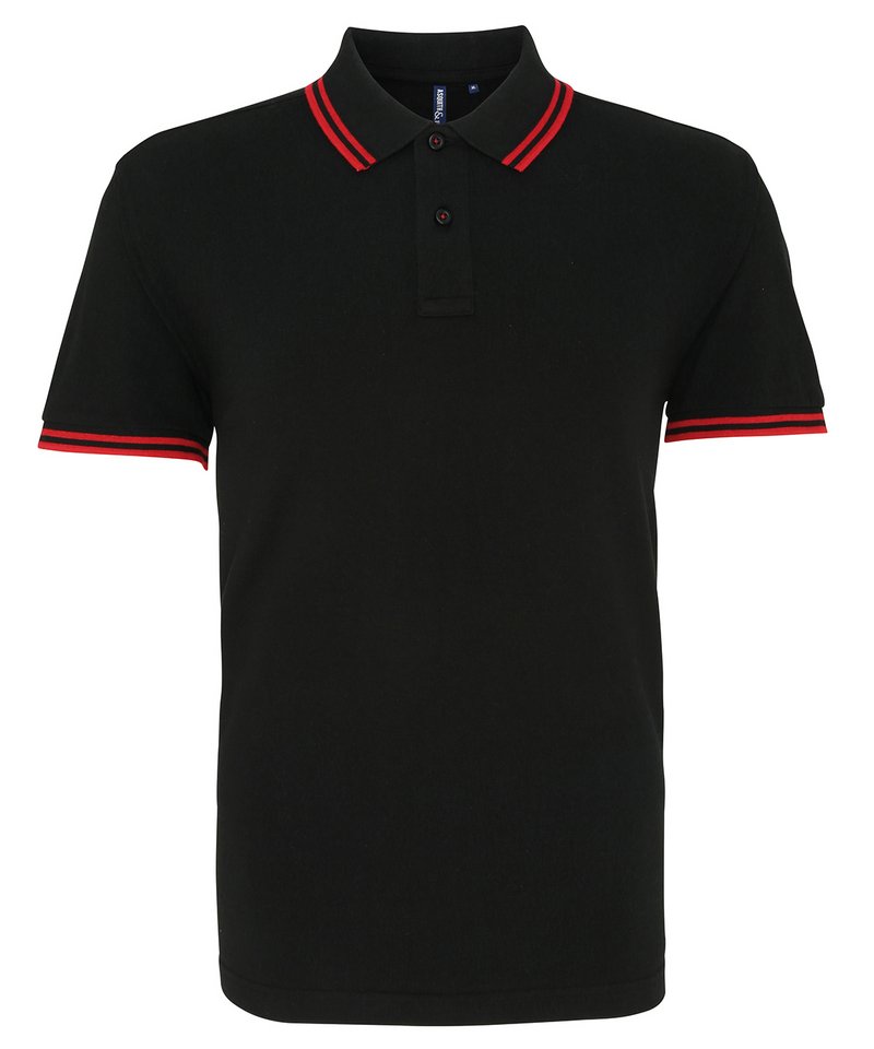 Asquith and Fox Men's Classic Fit Tipped Polo Shirt AQ011