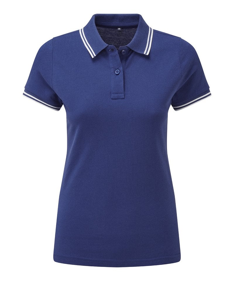 Asquith & Fox Women's Classic Fit Tipped Polo Shirt