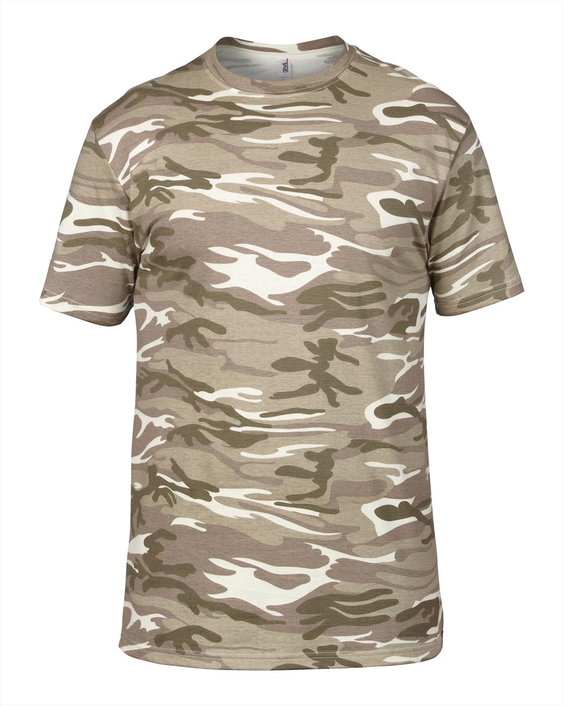 Anvil Adult's Heavy Camouflage T-shirt AV142
