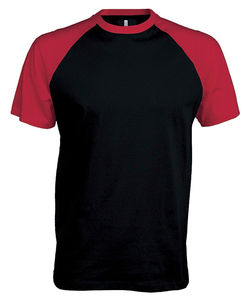 Kariban Men's Short Sleeve Baseball T-Shirt KB330