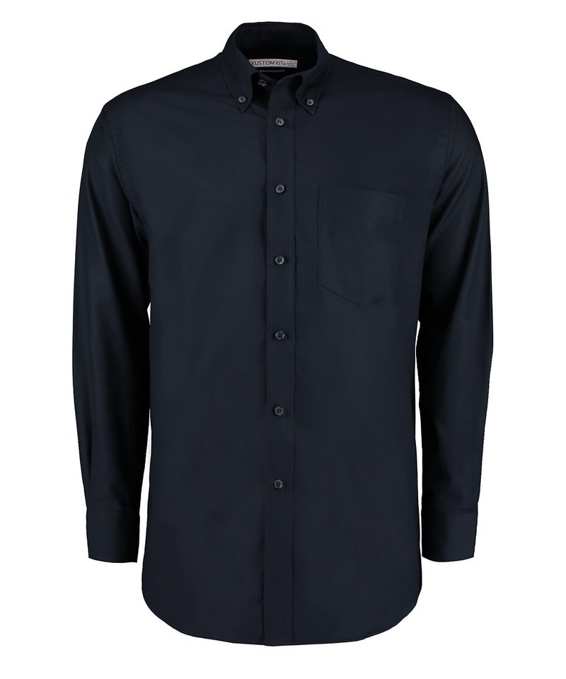 Kustom Kit Men's Workplace Long Sleeved Oxford Shirt